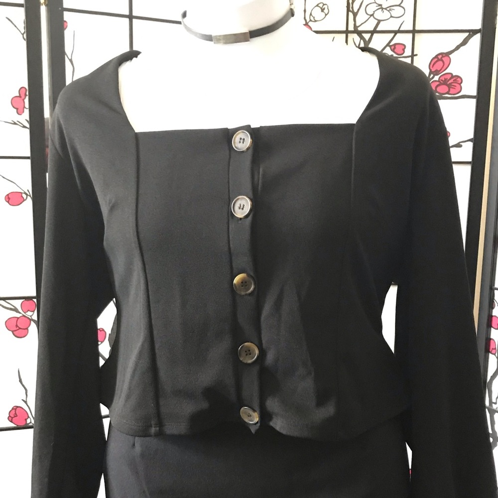 Vintage Button Up Blazer